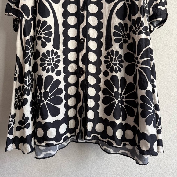 Farm Rio Palermo long sleeve midi dress - Picture 6 of 9